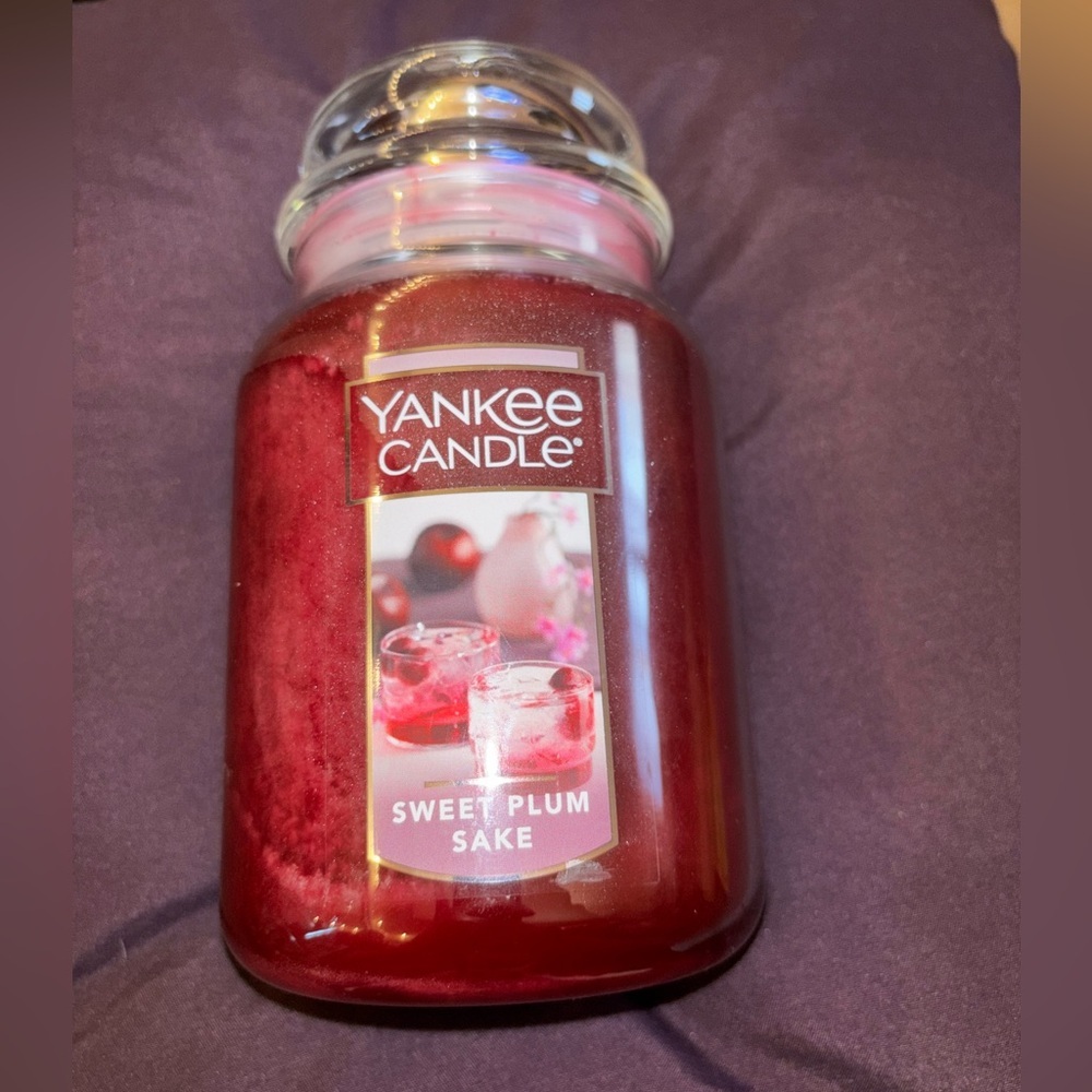 Discontinued Yankee Candle Sweet Plum Sake 22 oz.